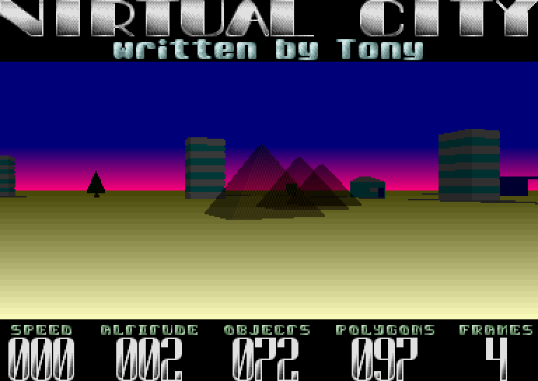 Virtual City [Falcon030] atari screenshot